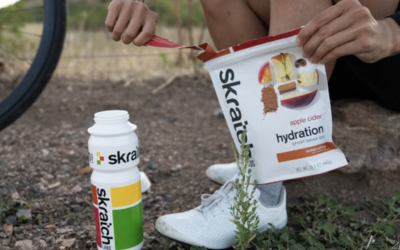 Apple cider hydration mix just in time for fall cycling